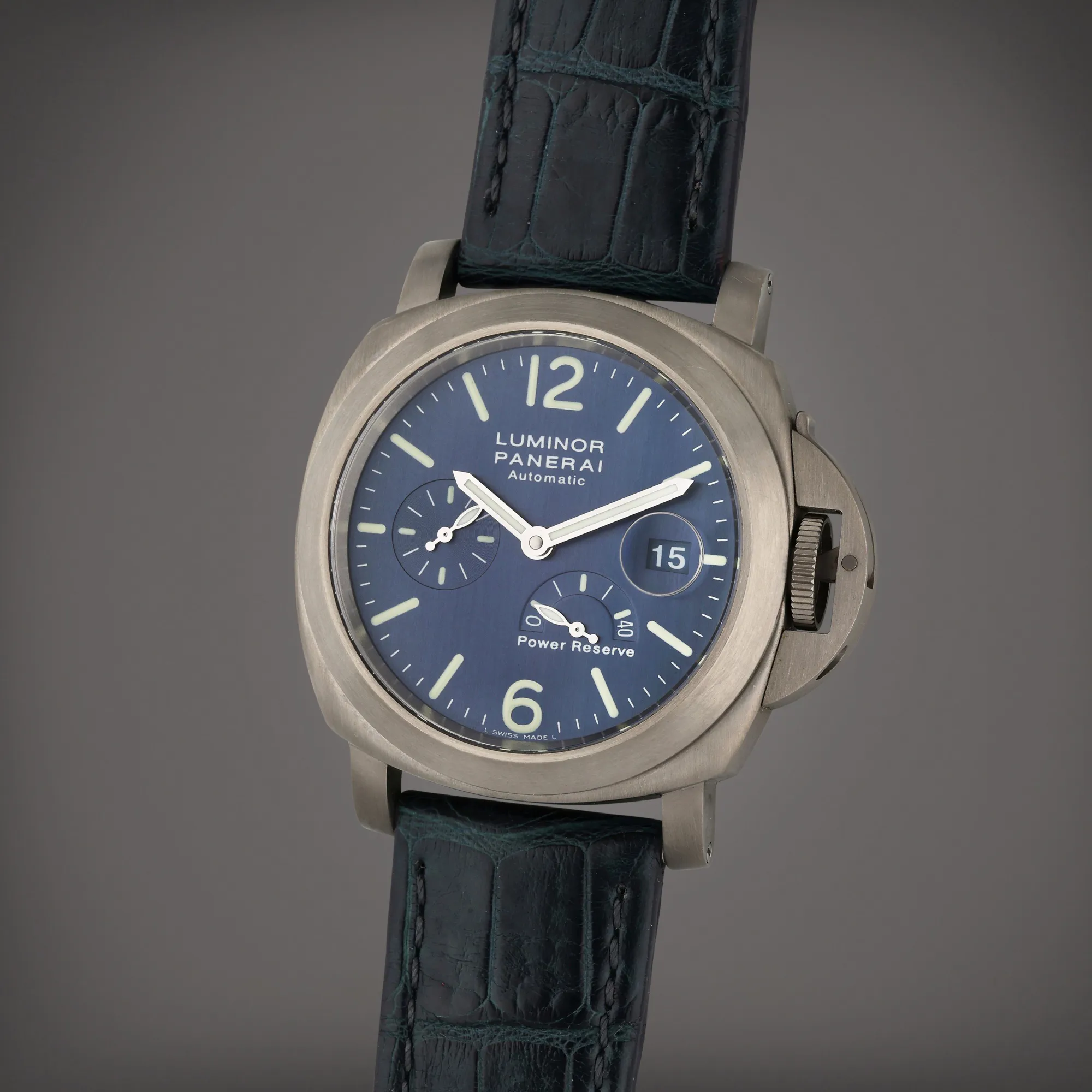 Panerai Luminor PAM 00093 44mm Titanium Blue