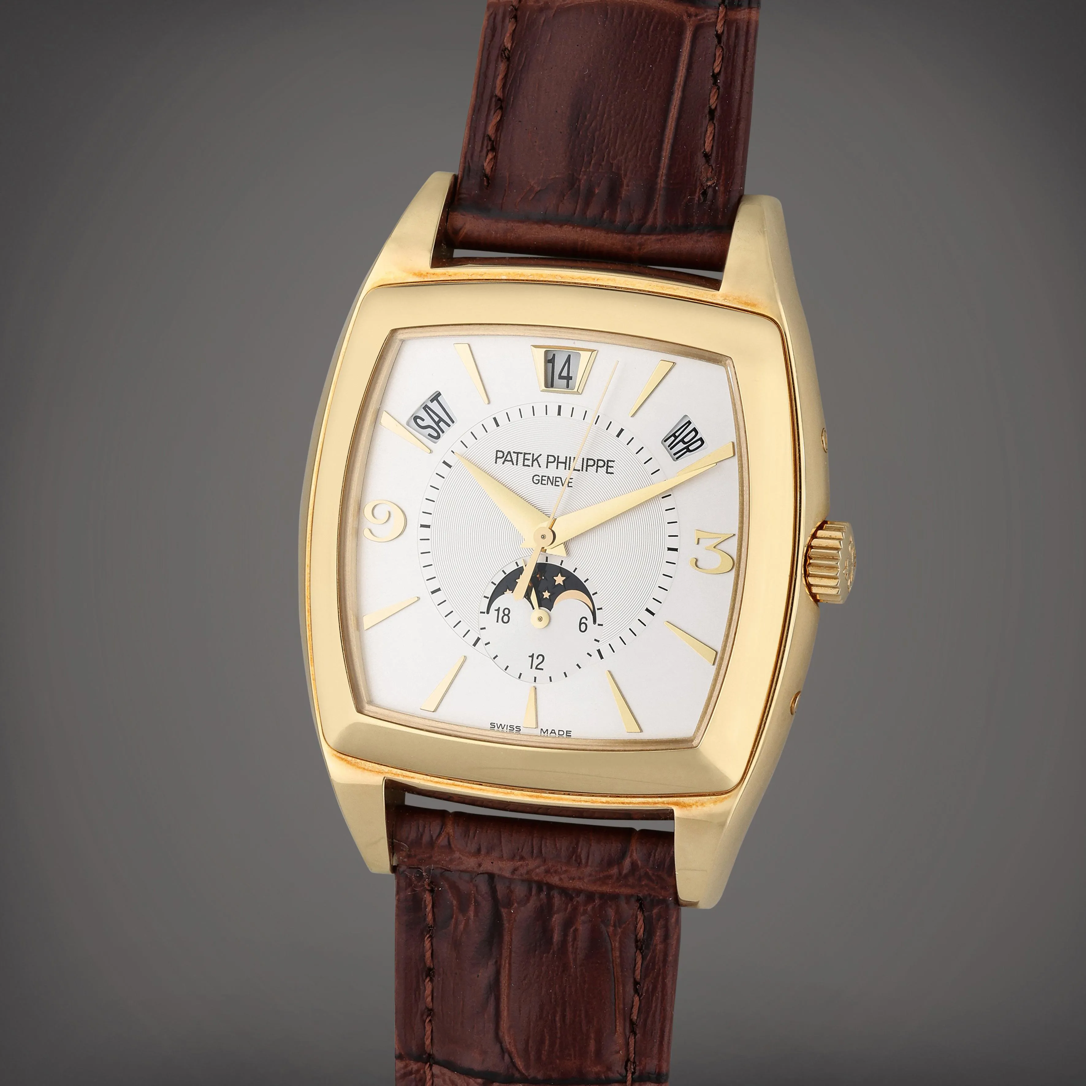 Patek Philippe Gondolo 5135J-001 39mm Yellow gold Silver