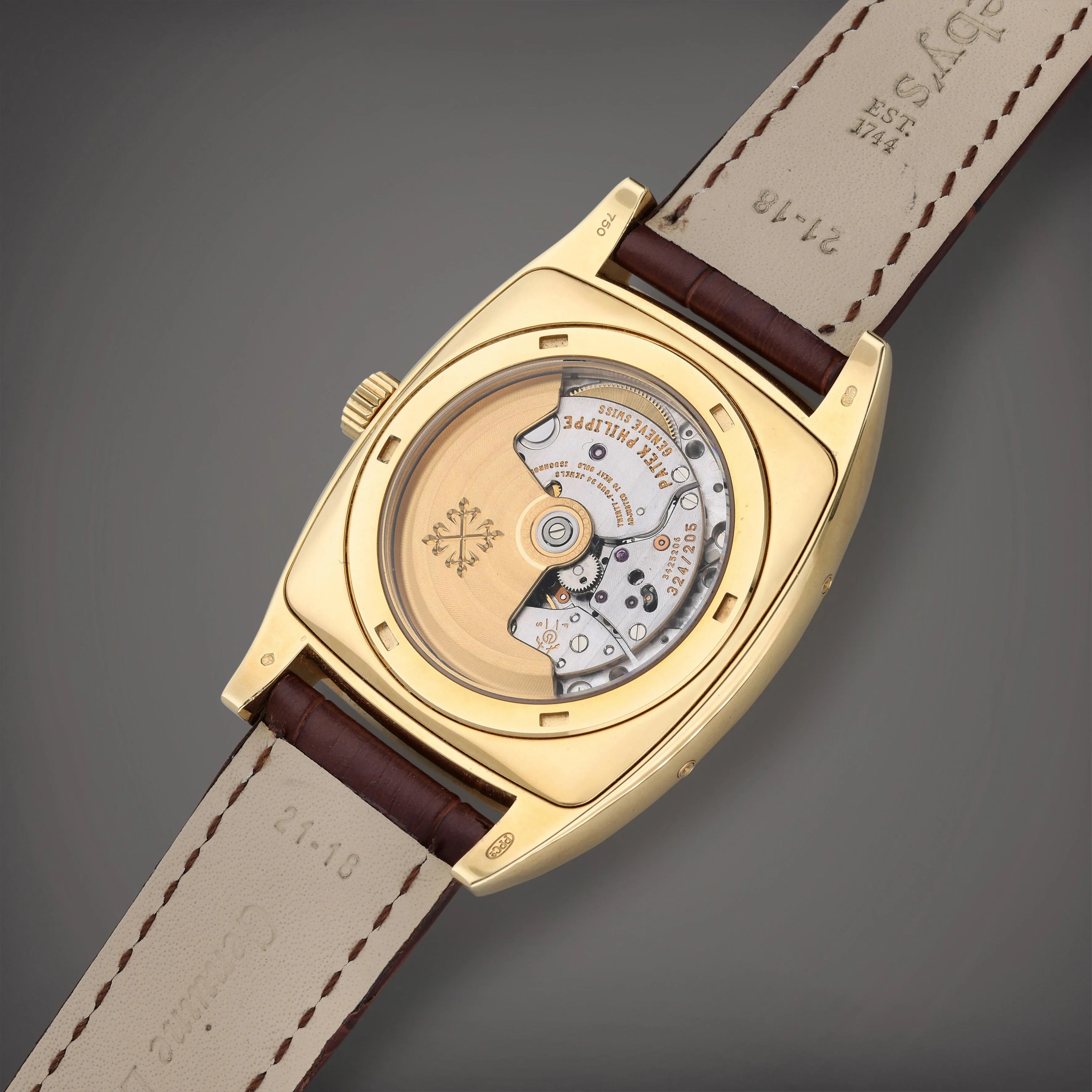 Patek Philippe Gondolo 5135J-001 39mm Yellow gold Silver 4