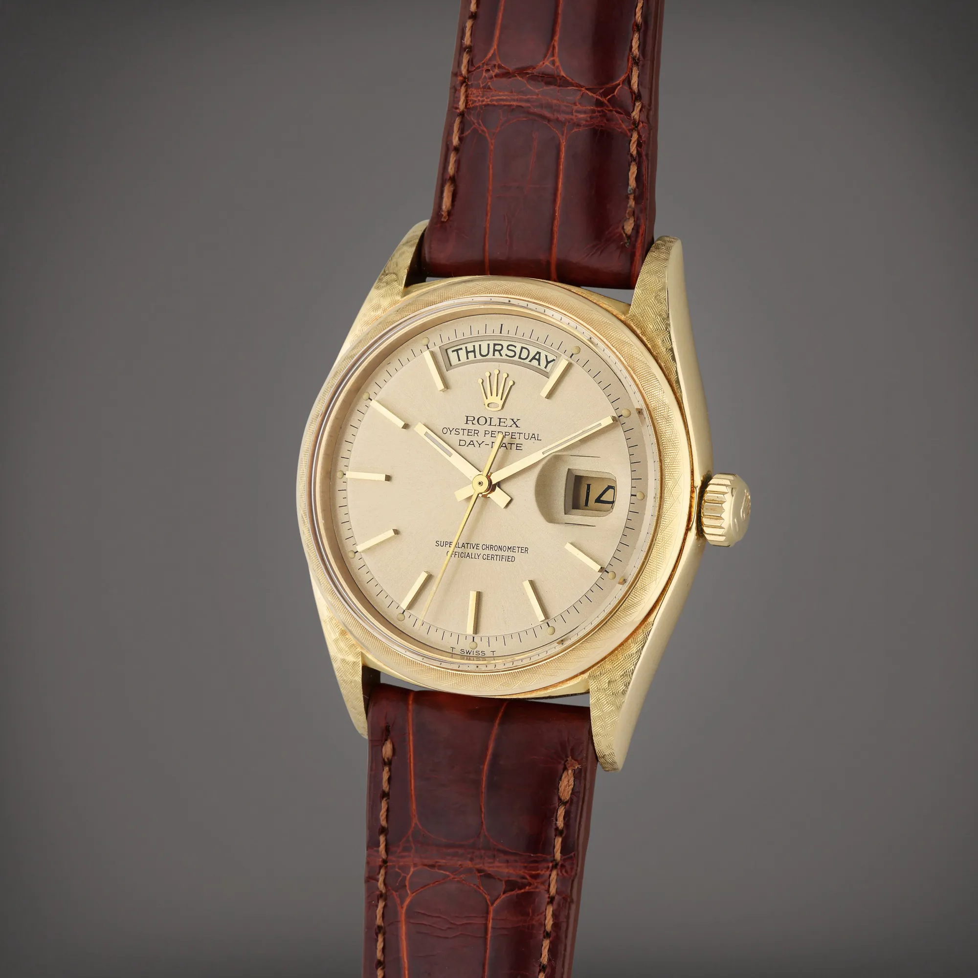 Rolex Day-Date 36 1806 36mm Yellow gold Champagne