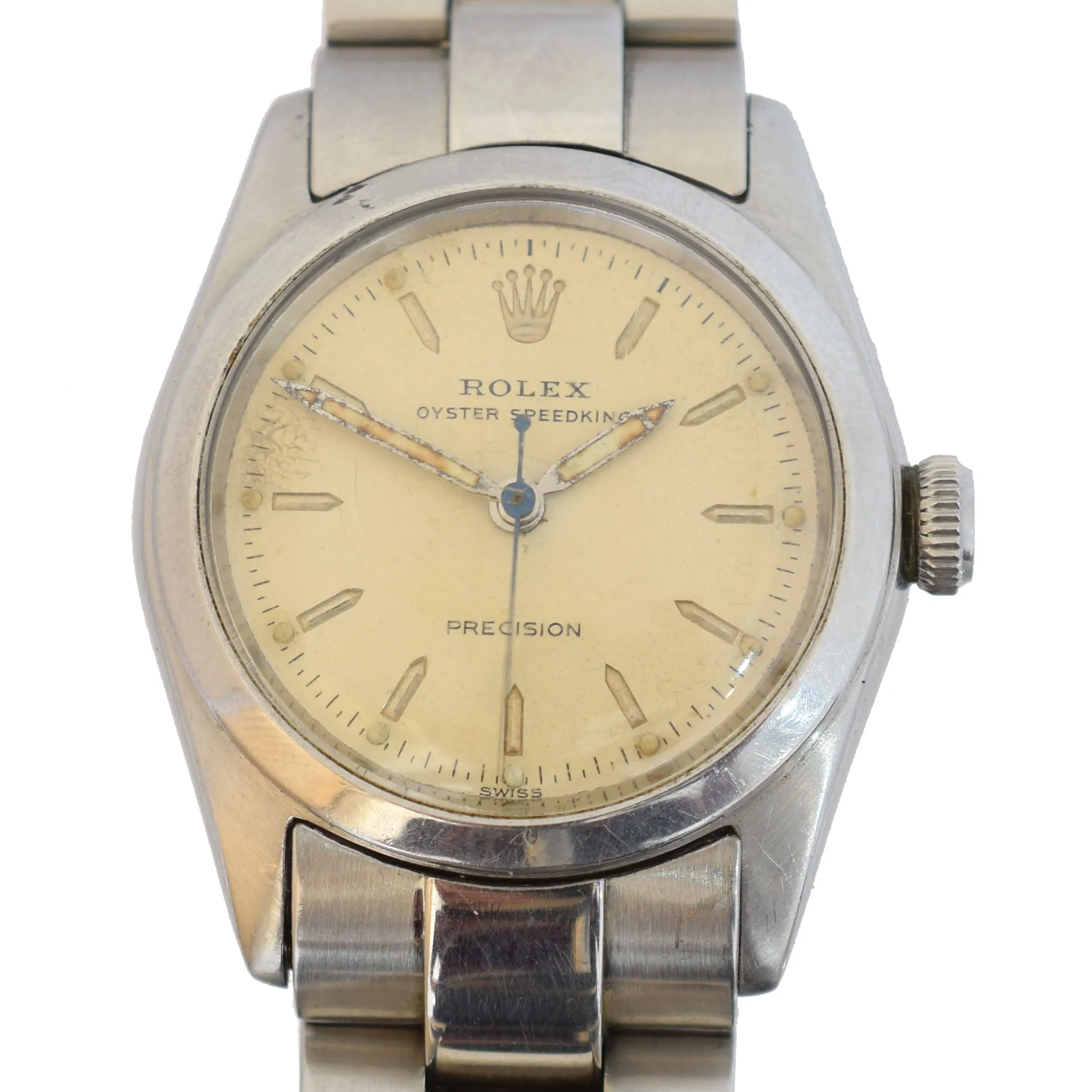 Rolex Precision 4220 29mm Stainless steel Cream