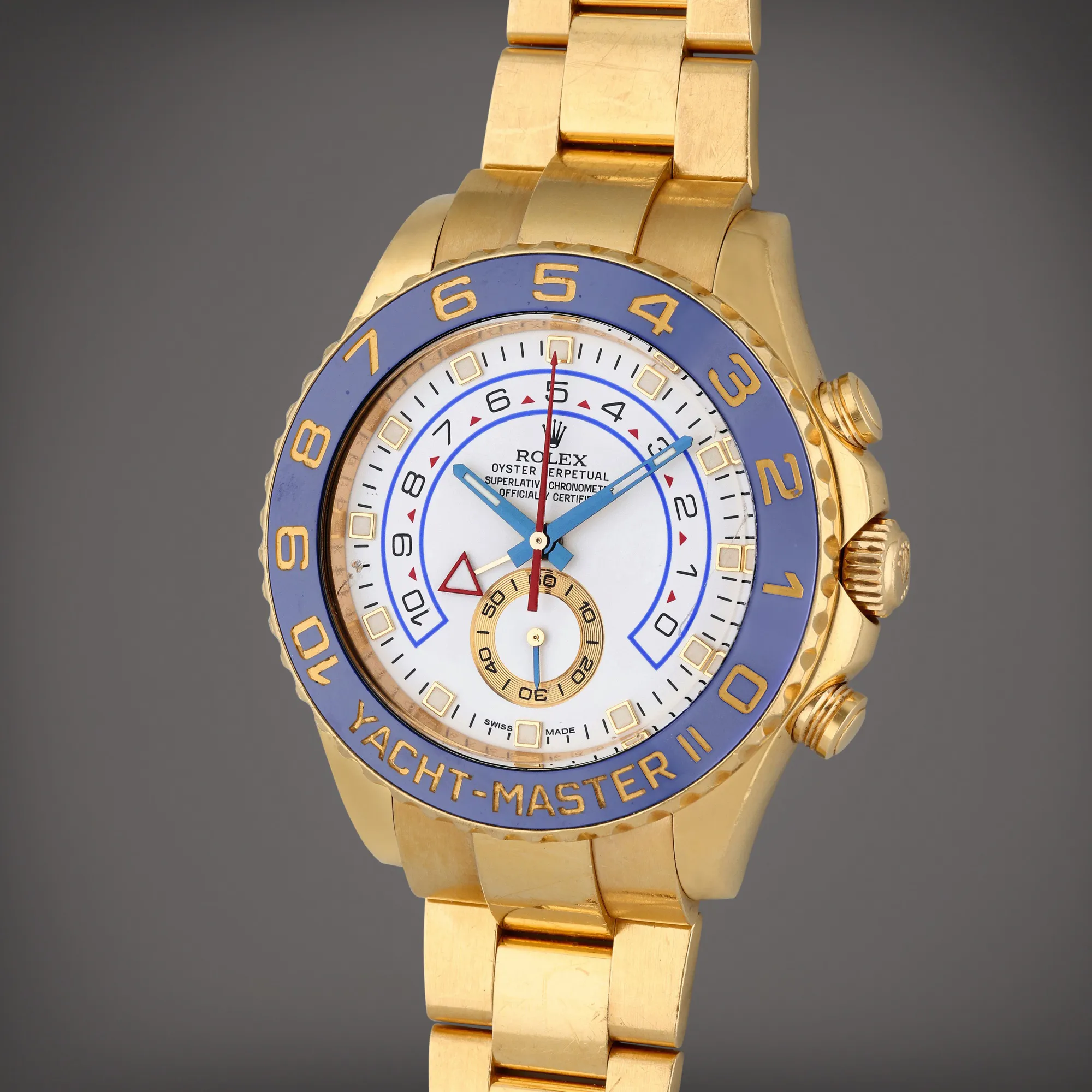 Rolex Yacht-Master II 116688M 44mm Yellow gold White