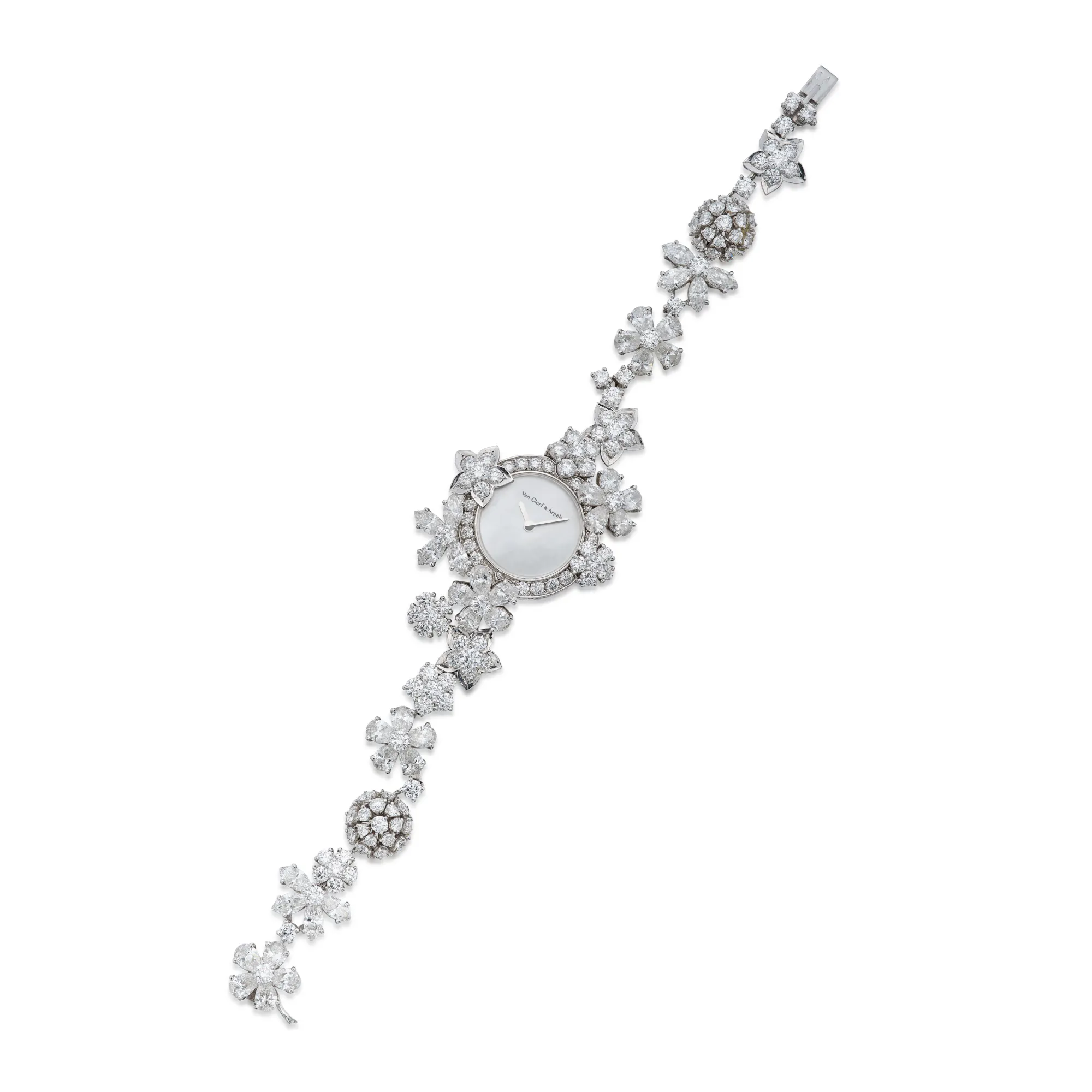 Van Cleef & Arpels 20mm White gold Mother-of-pearl