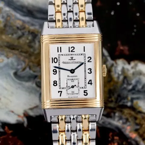 Jaeger-LeCoultre Reverso 270.5.62 26mm Yellow gold and Stainless steel Silver