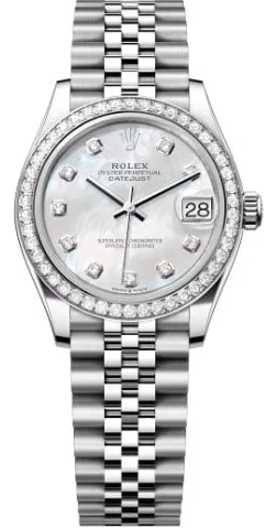 Rolex Datejust 31 278384RBR 31mm Stainless steel Mother-of-pearl