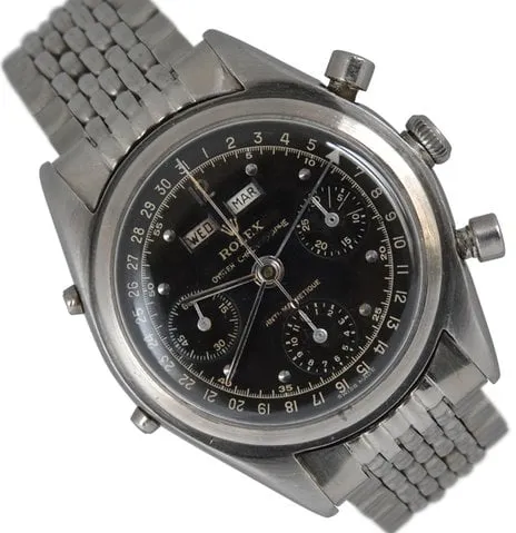 Rolex Chronograph 4767 36mm Stainless steel Black