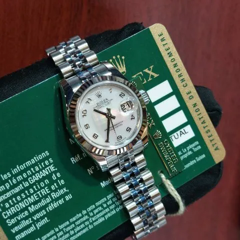 Rolex Lady-Datejust 179174 26mm Stainless steel Mother-of-pearl