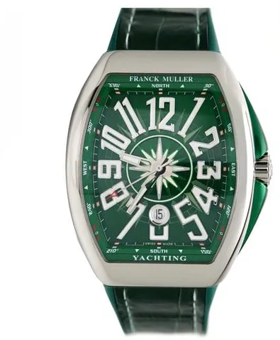 Franck Muller Vanguard V 45 SC DT 44mm Stainless steel Green