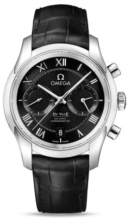 Omega De Ville Co-Axial 431.13.42.51.01.001 42mm Stainless steel Black