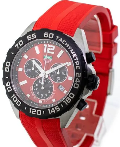 TAG Heuer Formula 1 CAZ101AN.FT8055 43mm Stainless steel Red