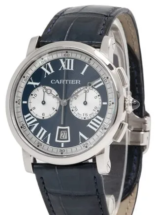 Cartier Rotonde de Cartier W1556239 40mm White gold Blue