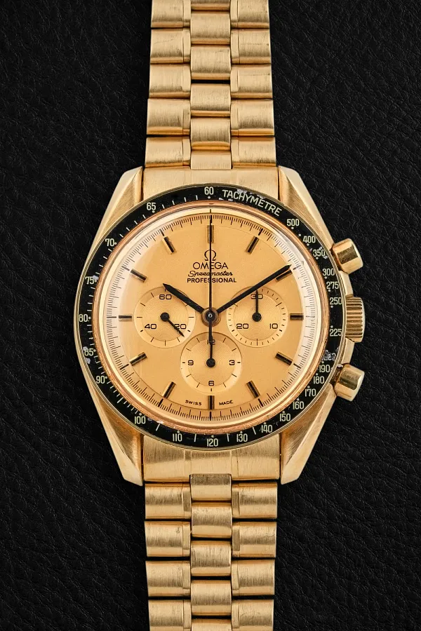 Omega 345.0802 42mm Yellow gold Champagne