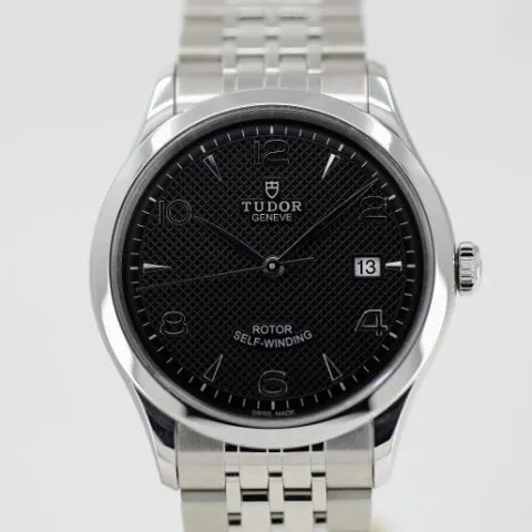 Tudor 1926 M91550-0002 39mm Stainless steel Black