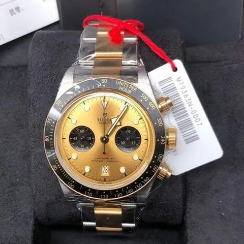 Tudor Black Bay Chrono S&G M79363N-0007 41mm Yellow gold and Stainless steel Golden