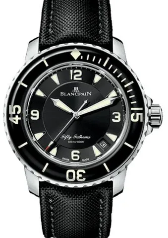 Blancpain Fifty Fathoms 5015-1130-52 45mm Stainless steel Black