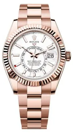 Rolex Sky-Dweller 336935 42mm Rose gold White