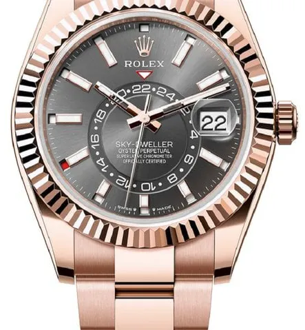 Rolex Sky-Dweller 336935 42mm Rose gold Gray