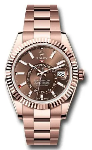 Rolex Sky-Dweller 336935 42mm Rose gold Brown