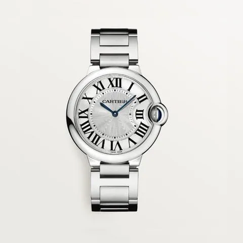 Cartier Ballon Bleu 36mm W69011Z4 36mm Stainless steel Silver