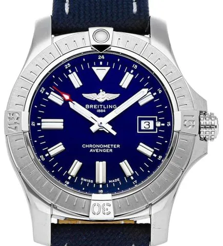 Breitling Avenger A17318101C1X1 43mm Stainless steel Blue