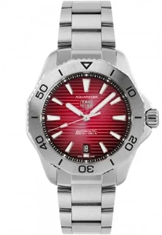 TAG Heuer Aquaracer 40mm Stainless steel Red