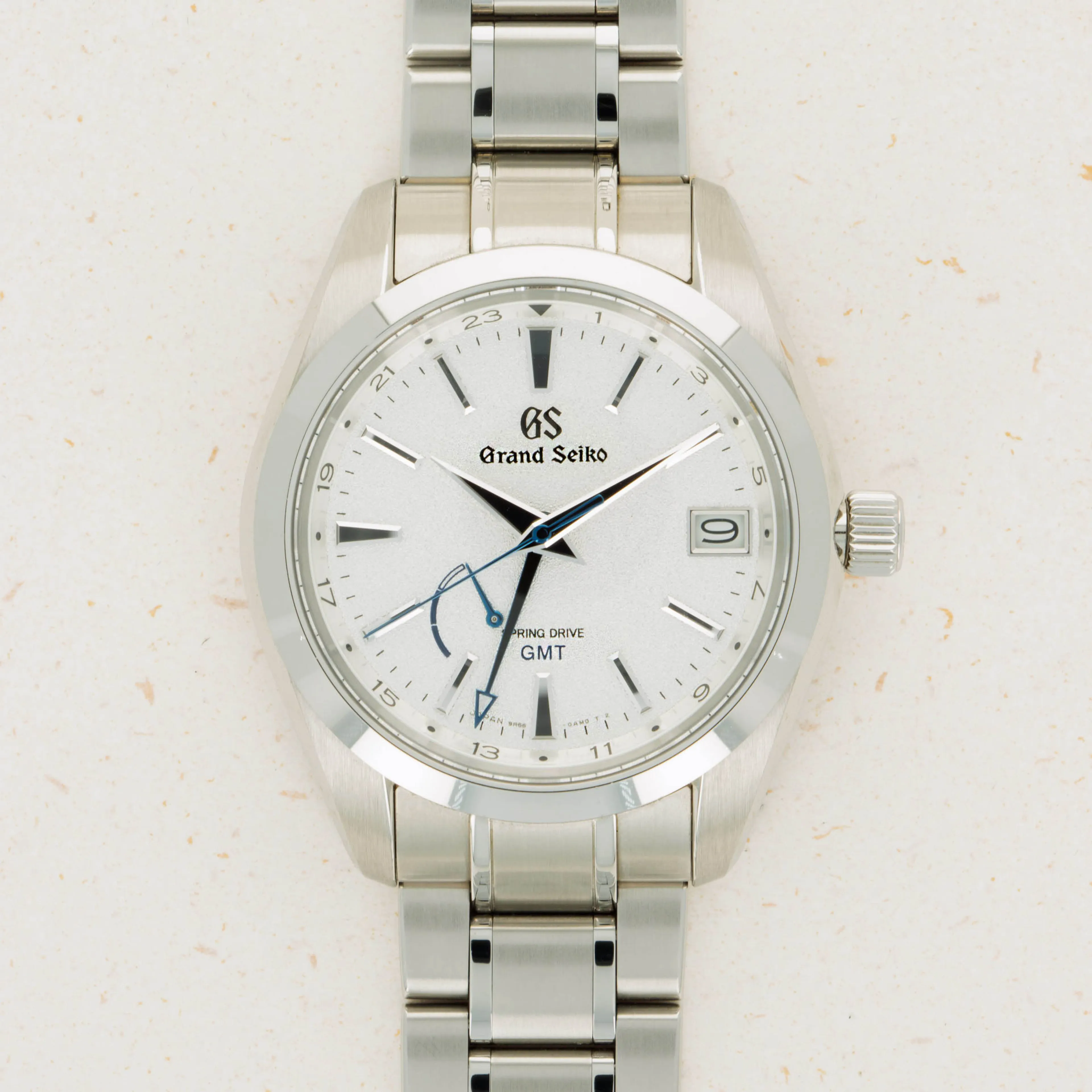 Grand Seiko Spring-Drive GMT SBGE249 41mm Stainless steel Silver