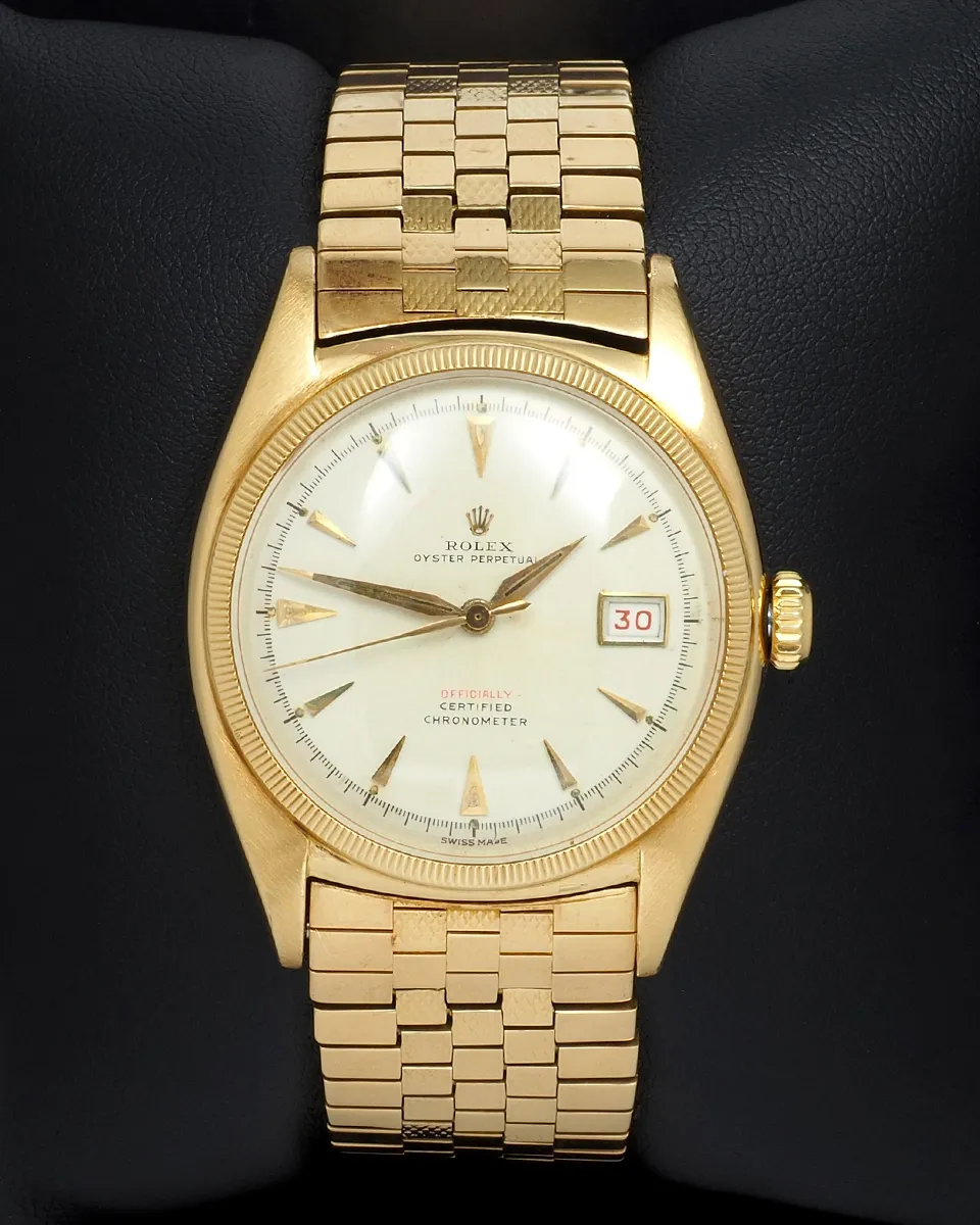 Rolex Datejust 36 6105 36mm Yellow gold Cream