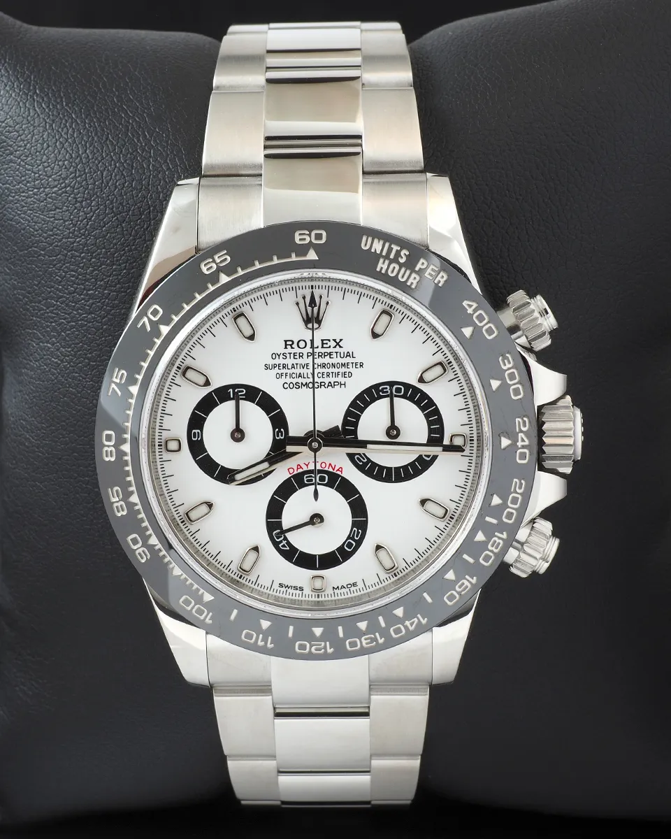 Rolex Daytona 116500LN 40mm Stainless steel White