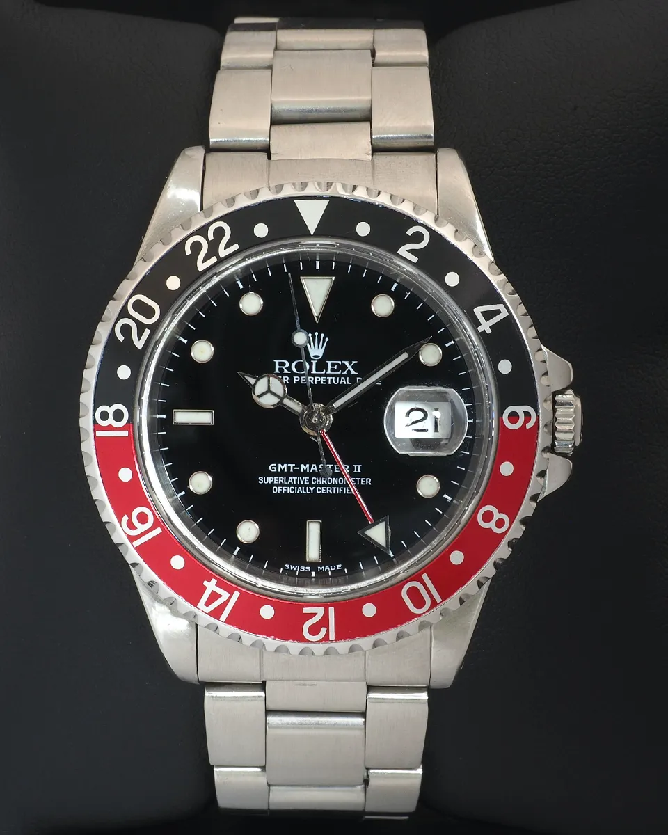 Rolex GMT-Master II 16710 40mm Stainless steel Black