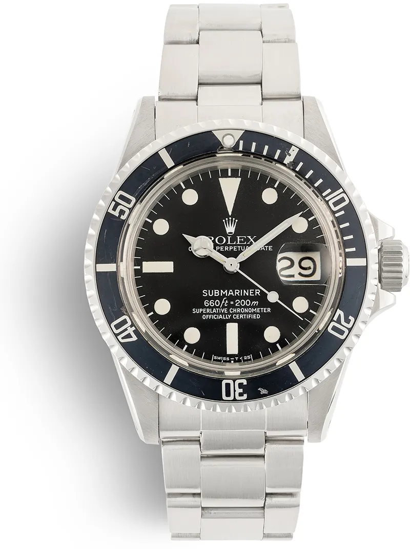 Rolex Submariner 1680 40mm Stainless steel Mk2 White