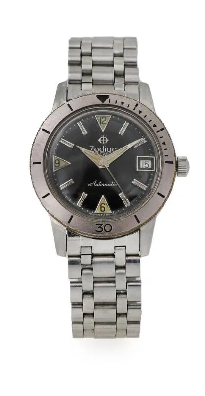 Zodiac Sea Wolf 722–916 35mm Stainless steel Black