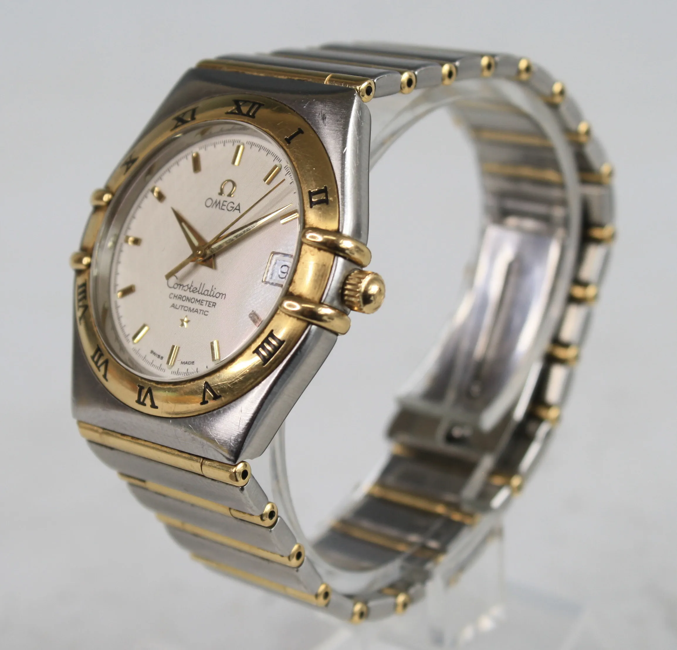 Omega Constellation 1551/861 35mm Yellow gold and Stainless steel Cream 1