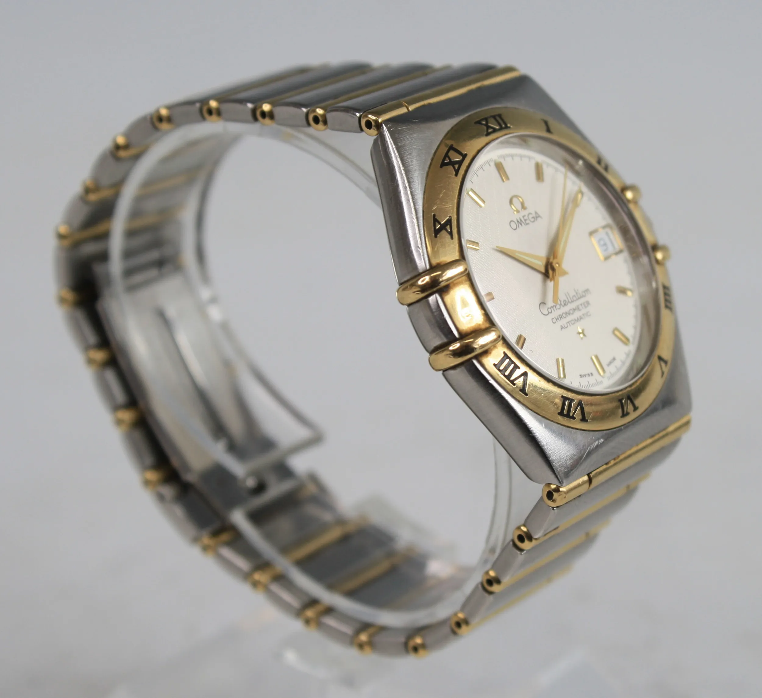 Omega Constellation 1551/861 35mm Yellow gold and Stainless steel Cream 2