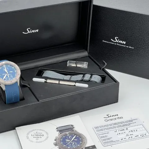 Sinn U1000 Stainless steel Blue