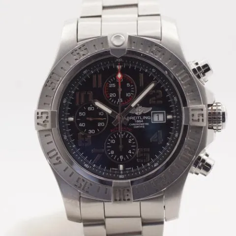 Breitling Super Avenger II A1337111/BC28 48mm Stainless steel Black