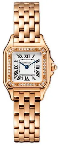 Cartier Panthère WJPN0049 22mm Rose gold Silver