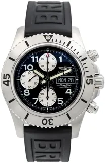 Breitling Superocean A13341 Stainless steel Black Arabic