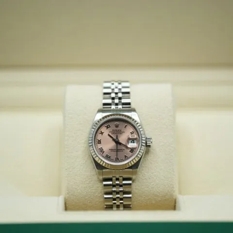 Rolex Lady-Datejust 79174 26mm Stainless steel Rose