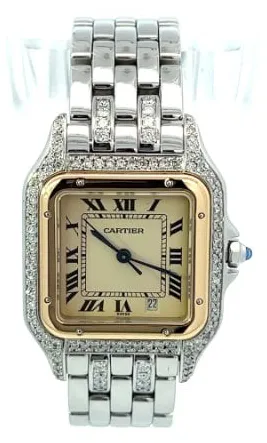 Cartier Panthère 26mm Yellow gold and Stainless steel Silver