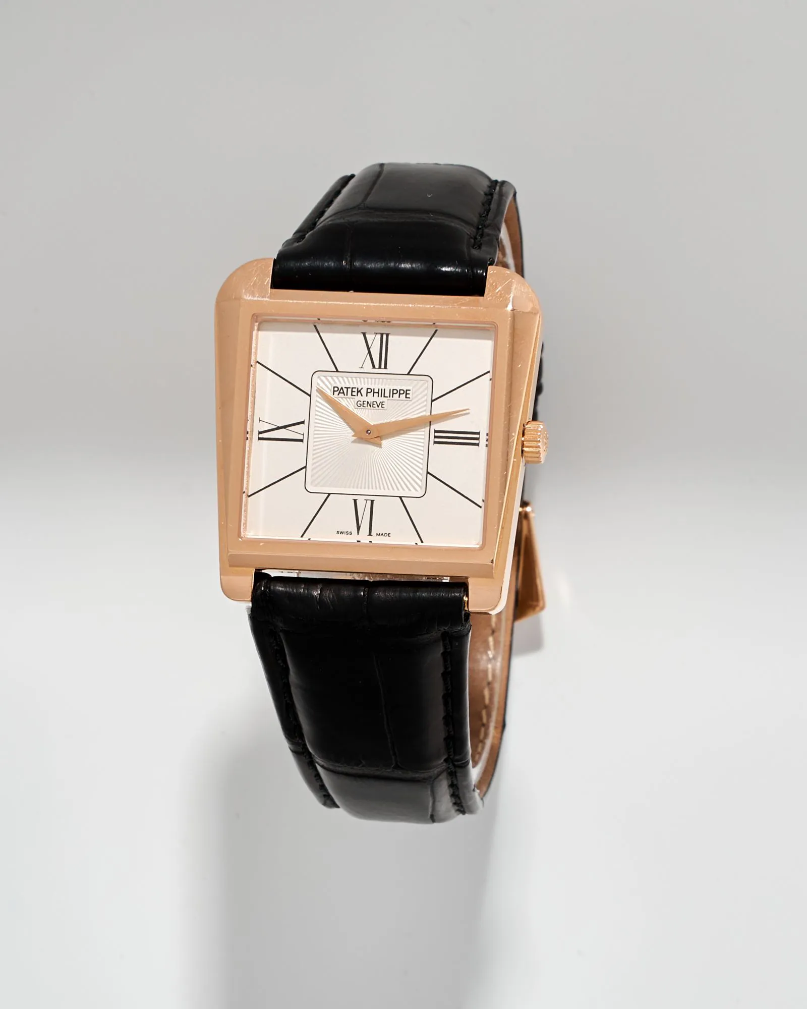 Patek Philippe Gondolo 5489 32mm Rose gold Silver 3