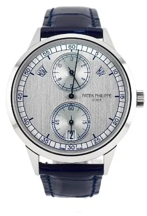 Patek Philippe Annual Calendar Regulator 5235G-001 40.5mm White gold Silver