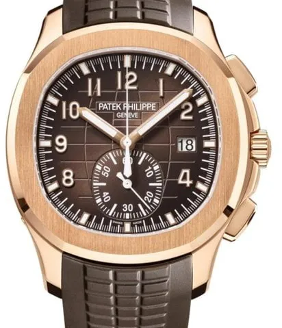 Patek Philippe Aquanaut 5968R-001 42mm Rose gold Brown