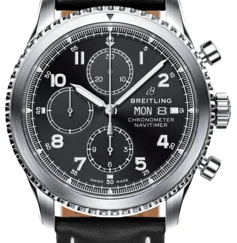 Breitling Aviator 8 A13314101B1X1 43mm Stainless steel Black