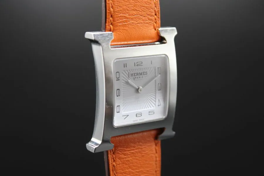 Hermès Heure H HH1.510 35mm Stainless steel White