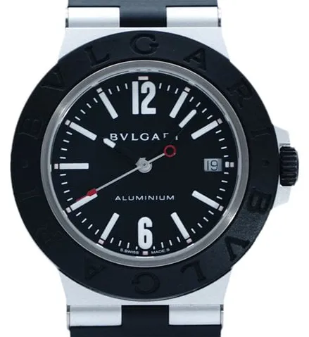 Bulgari Aluminium 103445 40mm Aluminium Black