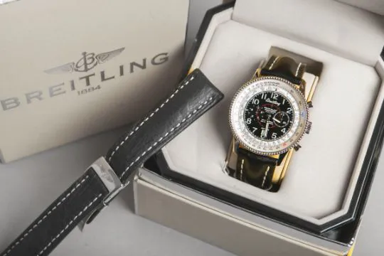 Breitling Montbrillant A35330 42mm Stainless steel Black