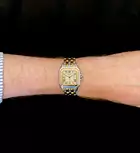 Cartier Panthère 187957 29.5mm Yellow gold and Stainless steel Cream 1