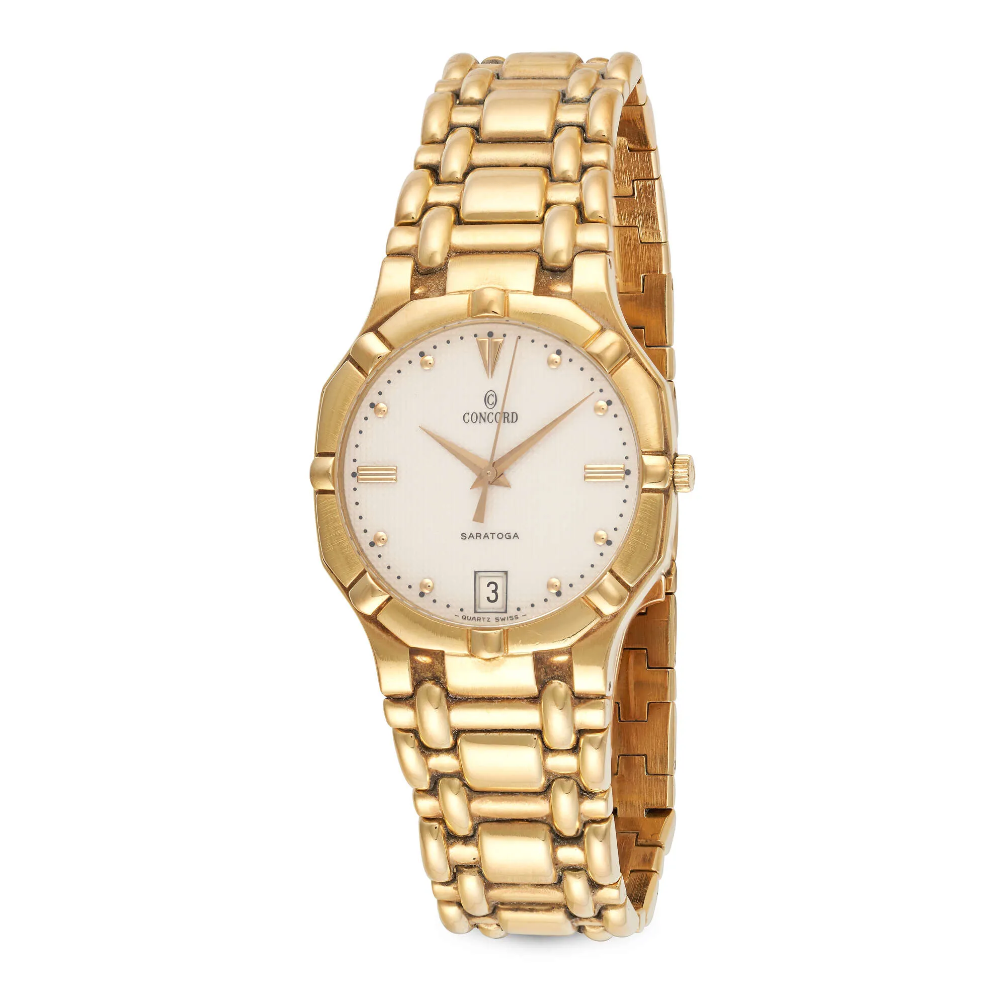 Concord Saratoga 927041 31.5mm Yellow gold White