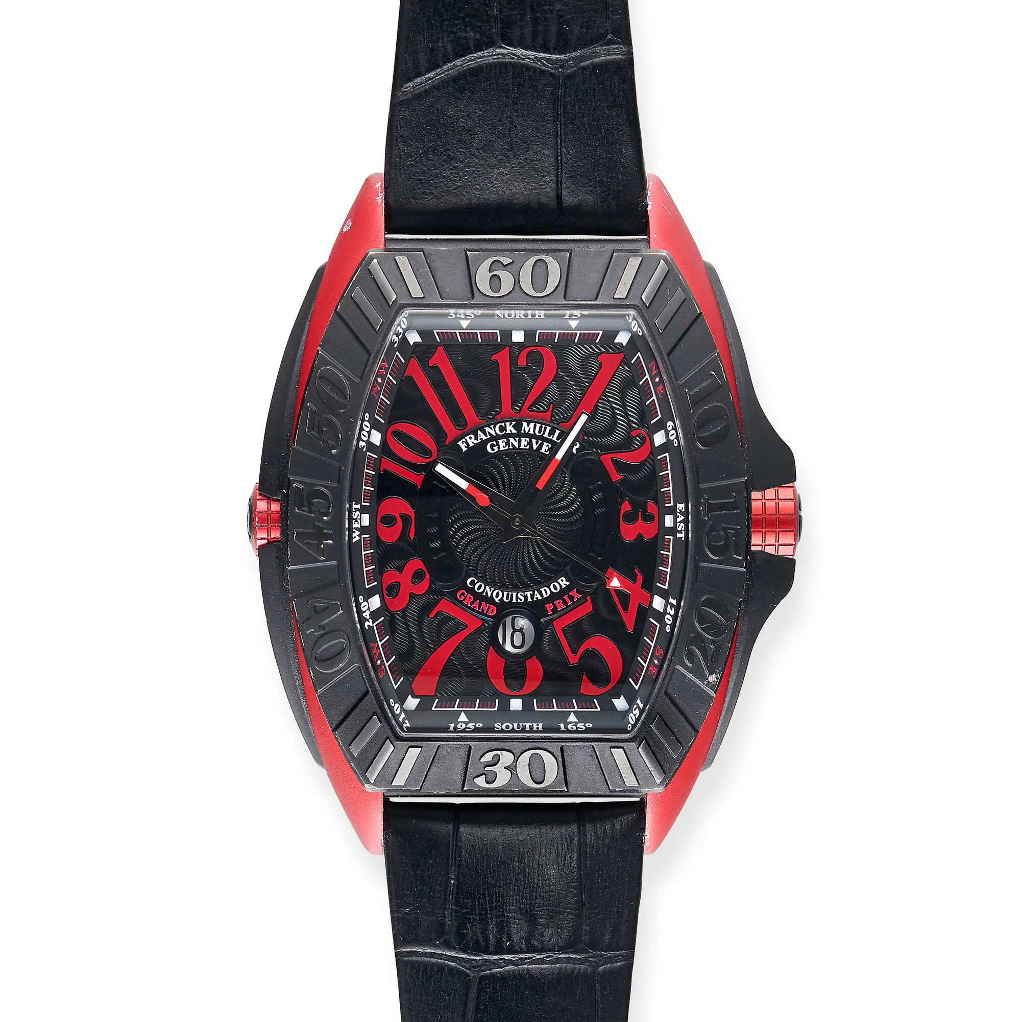 Franck Muller Conquistador 9900 SC DT GPG 42mm Titanium Black