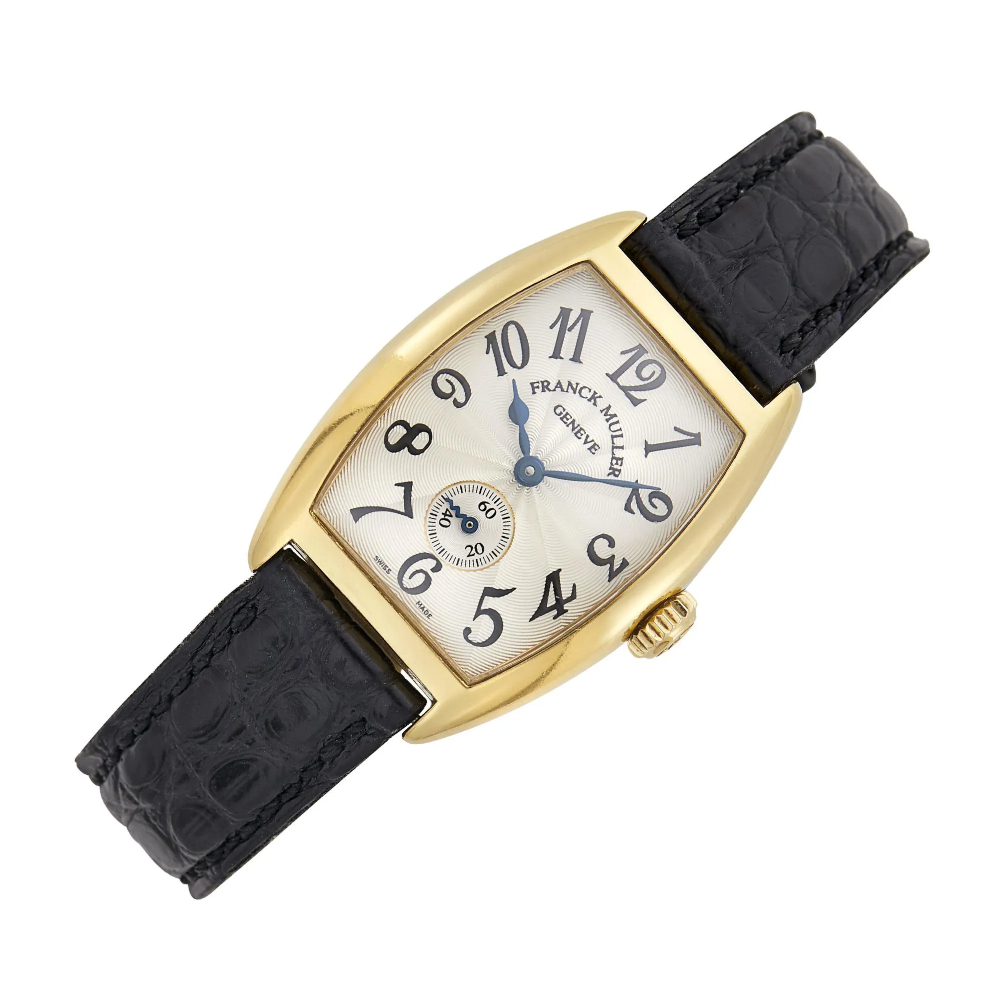 Franck Muller Curvex 1750 S6 25mm Yellow gold Silver